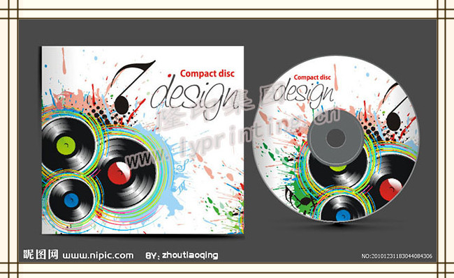 Printing CD Sleeve,  China Printing
