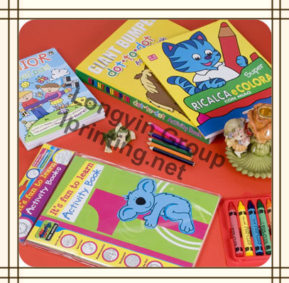 Softcover Children's Book Printing,Children Album Printing Service