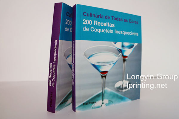 Cheap OEM laminating softcover books printing service