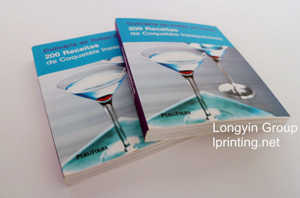 Cheap OEM laminating softcover books printing service