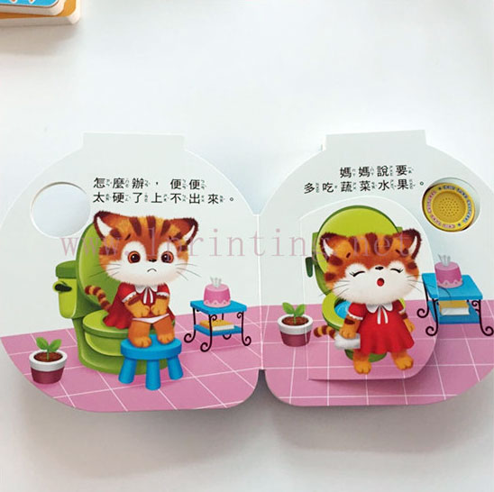 Cardboard Pop-up Book Printing in China,Children Cardboard Book Printing
