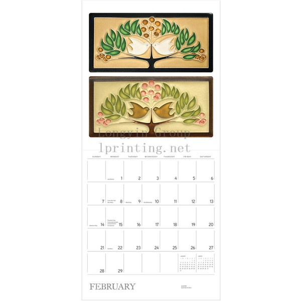 Wall Calendar 2016, 2016 Monthly Wall Calendar Printing