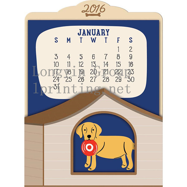 Cheap wholesale desk calendar, 2016 desk calendar OEM printing