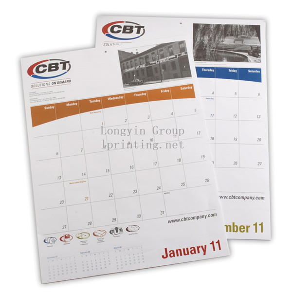 Promotional Calendar Printing,2016 Calendar Printing in China