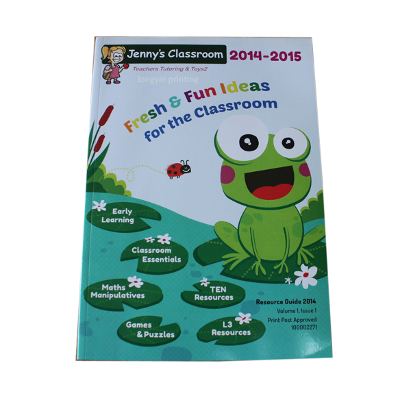 Children book, softcover book printing