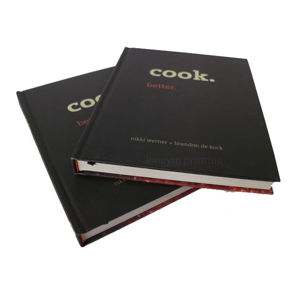 High-grade Hardcover Cooking Book Printing in China
