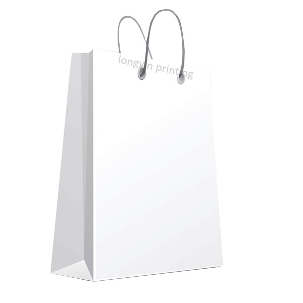 White Kraft Paper Bag Printing,Bags Printing in China