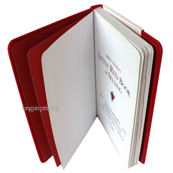 Red Hardcover Book Printing,Hardback Book Printing Service