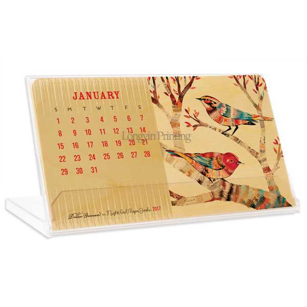 New Style Desk Calendar Printing,2017 Calendar Printing
